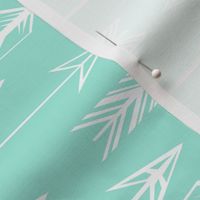 arrow // bright mint kids nursery baby girls