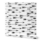 arrows // black and white kids nursery baby 