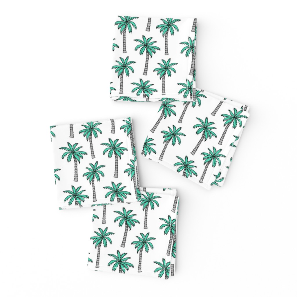 palm tree // summer tropical nursery kids summer palms plant print