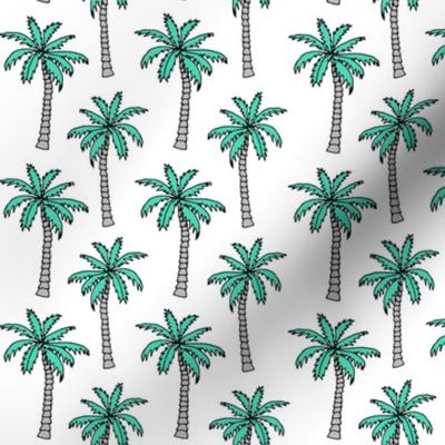 palm tree // summer tropical nursery kids summer palms plant print