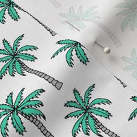 palm tree // summer tropical nursery kids summer palms plant print