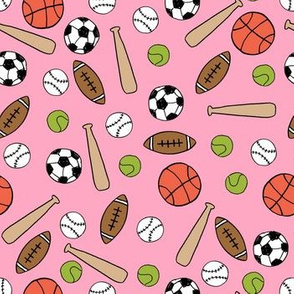 Girl Sports Fabric, Wallpaper and Home Decor