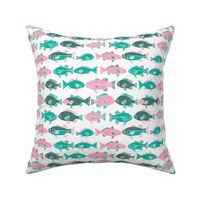 ocean fish // colorful kids gender neutral fishing marine life