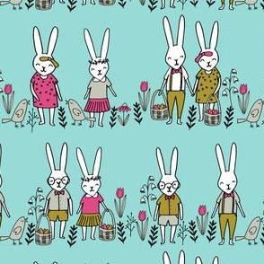 easter egg hunt // bunny rabbit spring easter