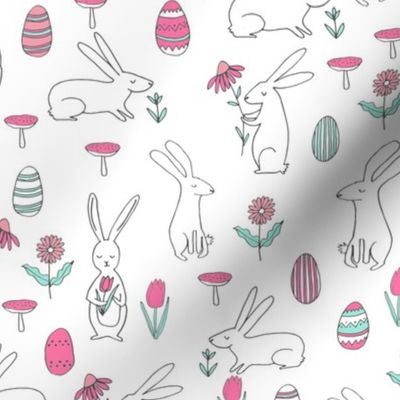 easter bunny // spring easter egg cute nursery