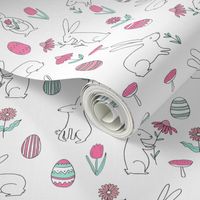 easter bunny // spring easter egg cute nursery