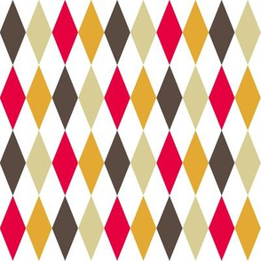 retro kitchen harlequin diamonds