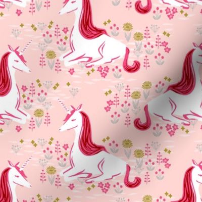 unicorn // pastel girly pink unicorns 