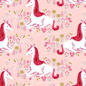 unicorn // pastel girly pink unicorns 