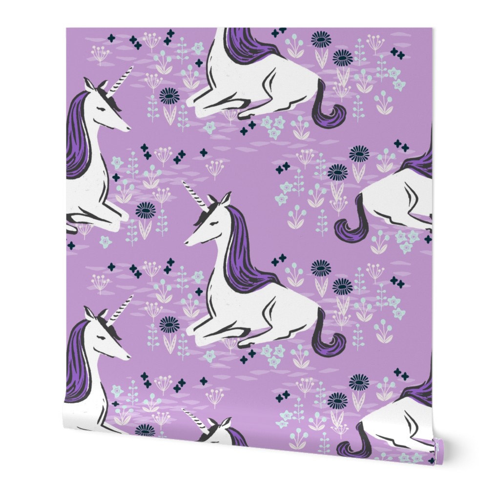 unicorn // girly lilac pastel purple leggigngs