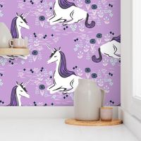 unicorn // girly lilac pastel purple leggigngs