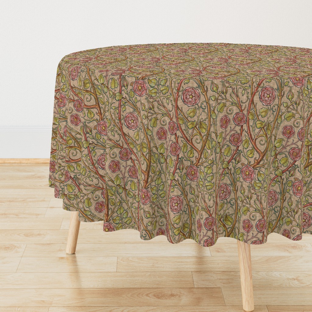 Briar Rose ~ Persephone Linen Luxe 