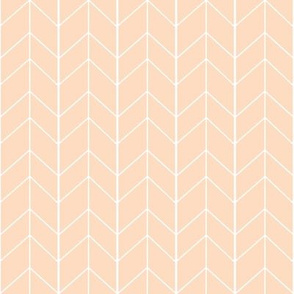 Small Arrow Chevron -Blush