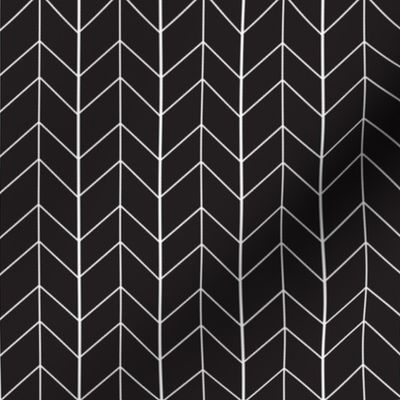 Small Arrow Chevron -Charcoal