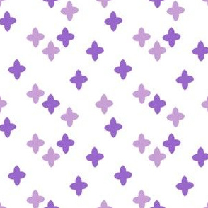 plus // lilac pastel purple crosses