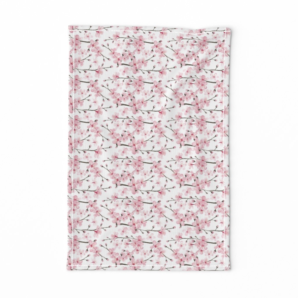 cherry blossom watercolor  // cherry blossom floral