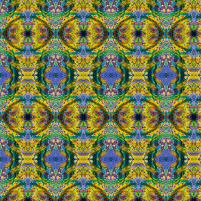 Kiwi & Blue #2 Kaleidoscope