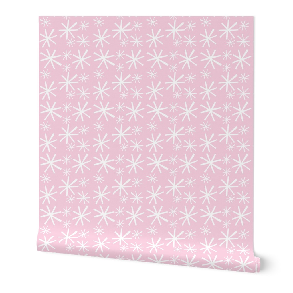 Pink Snowflakes