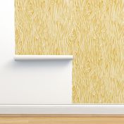 woodgrain // mustard yellow gender neutral baby nursery