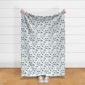 arrows scattered // dark navy mint grey charcoal boys southwest boys nursery baby boy print