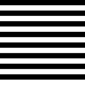 black and white half inch stripes // black and white nursery 