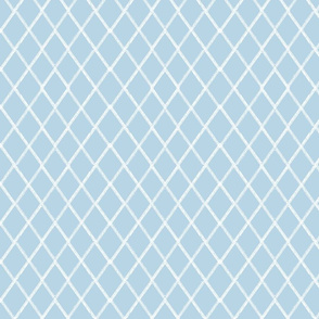 Diamond Criss Cross in Blues