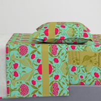 Partridges and Pomegranates Gift Bag