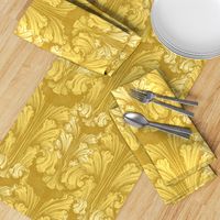 Classic Acanthus Leaves v2 Yellow Gold