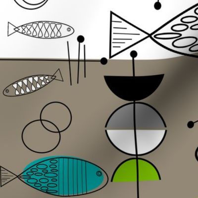 Mid-Century Modern Fish 3