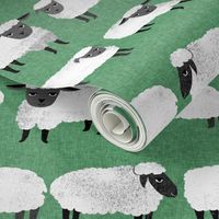 sheep // wool knitting farm animals gender neutral nursery