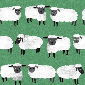 sheep // wool knitting farm animals gender neutral nursery