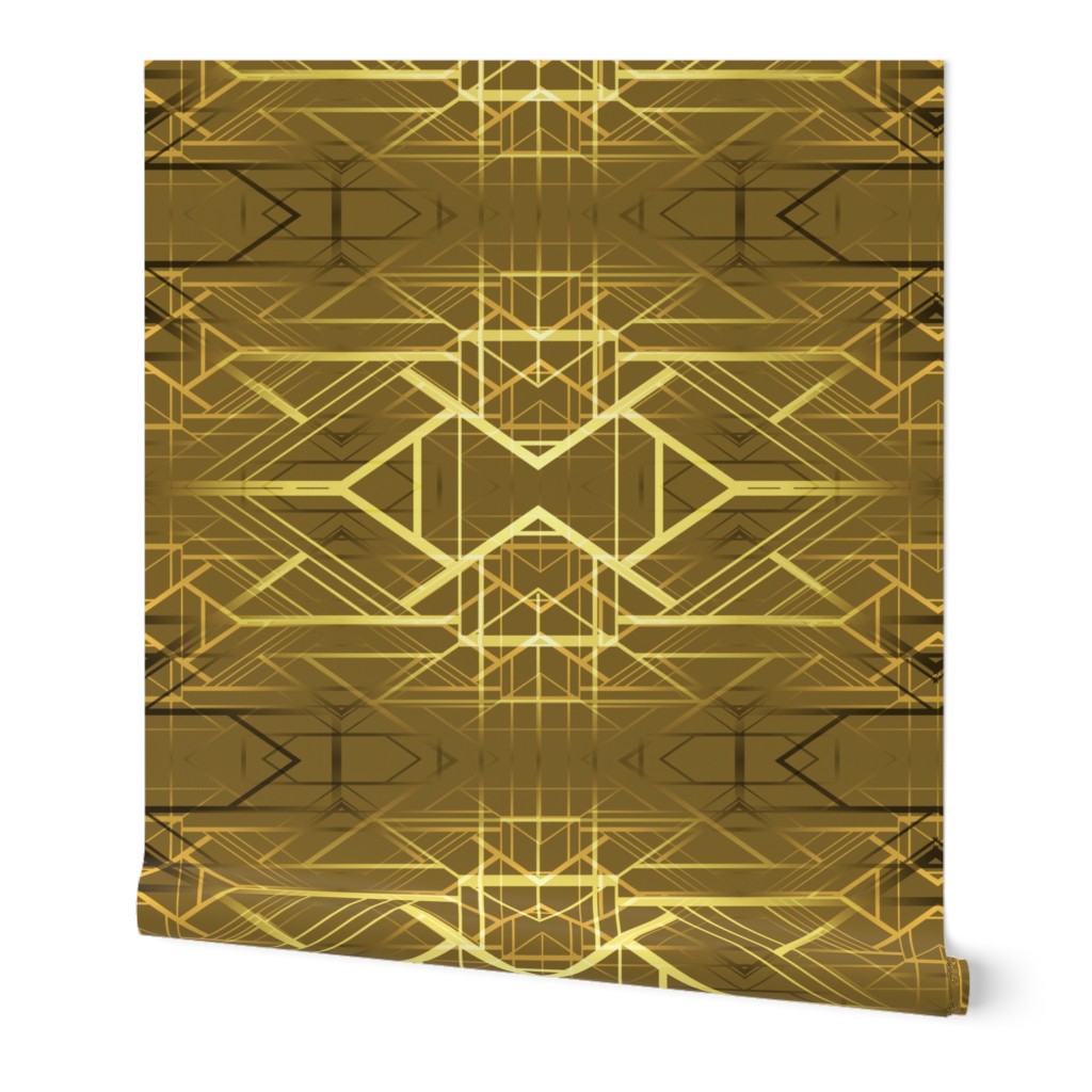 deco background gold