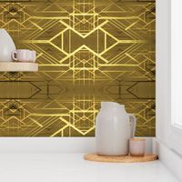 deco background gold