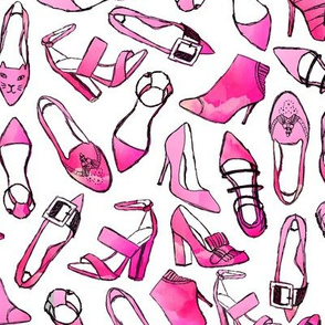 shoes // watercolor pink girls shoes sweet pink watercolours beauty girly preppy 