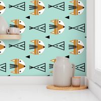 feathered fox mint railroad