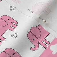 elephant quilt // wholecloth crib quilt cheater quilt crib quilt crib blanket pink elephant girl baby girl nursery sweet little girls baby shower gift