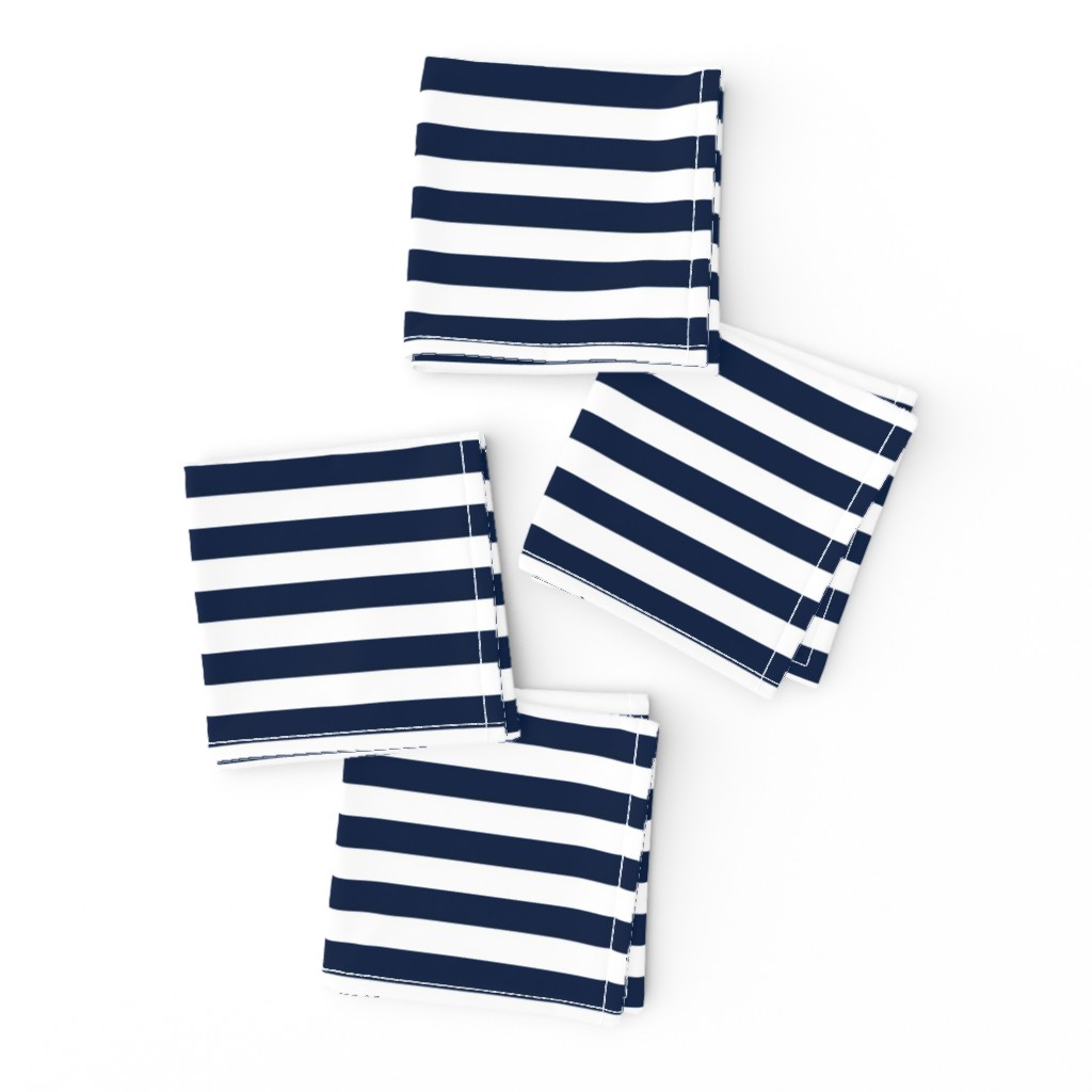 stripe fabric // navy and white half inch stripes nursery baby kids