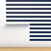 stripe fabric // navy and white half inch stripes nursery baby kids