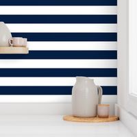 stripe fabric // navy and white half inch stripes nursery baby kids