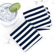 stripe fabric // navy and white half inch stripes nursery baby kids