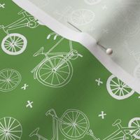 bicycles // grass green summer bike bicycles fresh eco boho design