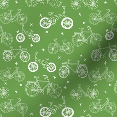 bicycles // grass green summer bike bicycles fresh eco boho design
