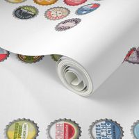 Soda Nation Tea Towel & Wall Hanging || 63 Bottlecaps of the U.S. National Parks