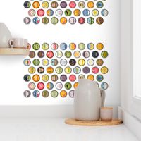 Soda Nation Tea Towel & Wall Hanging || 63 Bottlecaps of the U.S. National Parks