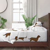 dachshund  // doxie pillow cut and sew pillow dog cute pet pillow plushie