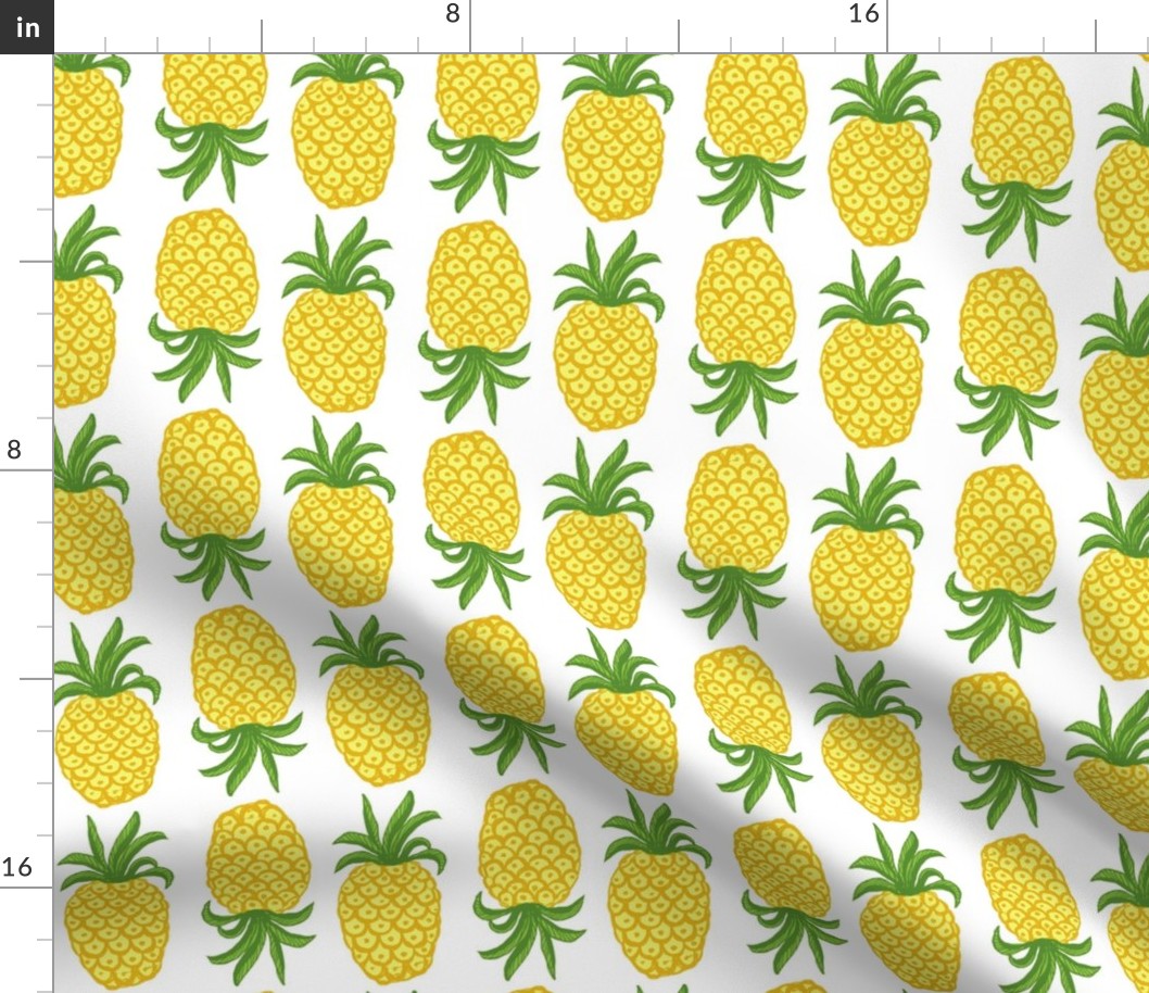 Pineapple summer bright,  Greenery Topsy Turvy Summer Fruit