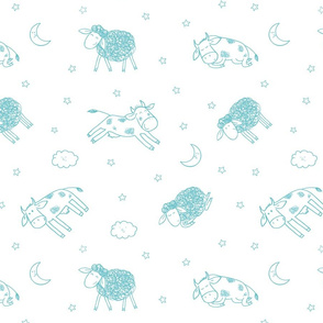  Good Night My Friends Pattern Design