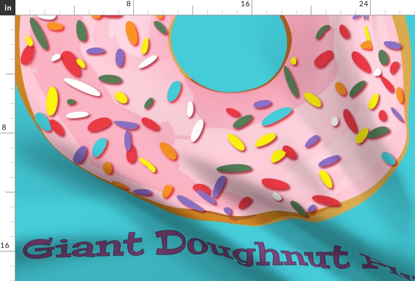 Giant Doughnut Plushie