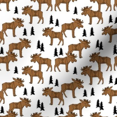 moose // small kids forest trees scouts canada animals baby boy outdoors brown