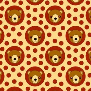 Extra Dotty Bear Cub Polka Dot